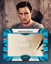 Marlon Brando ~ 2025 Topps MLB Tier One Cut Signature 1/1 Auto Signed Card picture