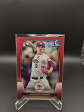 2023 Bowman Chrome NPB Masahiro Tanaka Red Refractor /5 #75 Eagles SSP Yankees picture