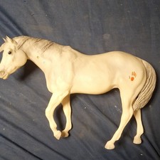 RARE Breyer Alabaster Indian Pony #177 Complete War Paint picture