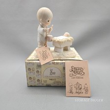 VTG 1982 Precious Moments E-2356 I'll Play My Drum For Him Figurine picture