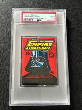 Star Wars Wax Pack PSA 9 Empire Strikes Back 1980 1st Series O-PEE-CHEE Vader picture