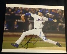 STEVEN MATZ SIGNED 8X10 PHOTO NEW YORK METS PITCHER NYM W/COA+PROOF RARE WOW picture