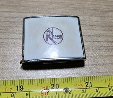 Vintage Rheem Tools Logo Advertising Measuring Tape picture