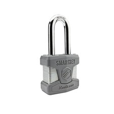 Kwikset Previous Generation SmartKey Re-Keyable Laminated 50mm, Satin Chrome picture