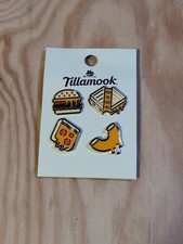 Tillamook Enamel Pin Unisex OS Pink Food Pin Set Store Exclusive NEW picture