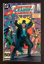JUSTICE LEAGUE OF AMERICA #240 Hi-Grade Mike Sekowsky Art DC Comics 1985 picture