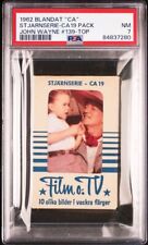 1962 Dutch Gum Card Set #139 JOHN WAYNE Holding Little Girl  PACK  PSA 7 picture