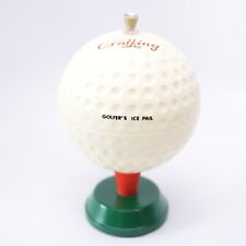 RC Golfing Golfer's Ice Pail Bucket Figural Golf Ball Novelty Sports Bar MCM picture