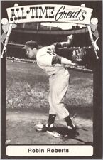 Vintage ROBIN ROBERTS Baseball Postcard Philadelphia PHILLIES Pitcher -TCMA Card picture