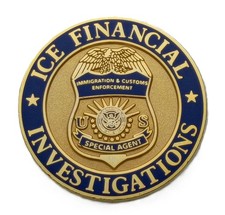 ICE Financial Investigations Challenge Coin picture