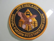 USN USMC SURVIVAL EVASION RESISTANCE & ESCAPE PATCH picture