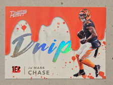 2022 PRESTIGE JA'MARR CHASE THE DRIP CASE HIT SSP FOOTBALL CARD picture