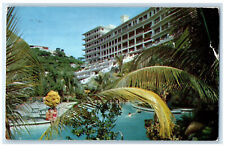 c1950's Hotel Majestic Acapulco Guerrero Mexico Vintage Posted Postcard picture