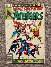 Marvel Comics The Avengers Comic book lot of 4 picture