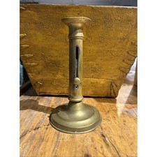 Antique Judaica Havdalah Brass Candle Holder 8