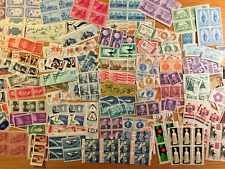 USA, VINTAGE, MID-CENTURY, MINT, UNUSED, LOT OF 30+ ALL DIFFERENT STAMPS picture