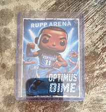 Toy Pop Kids Optimus Dime #11 Blue Parallel Insert Non-Sport Trading Card picture