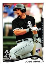 2014 Topps #496 Jose Abreu Rookie Chicago White Sox picture