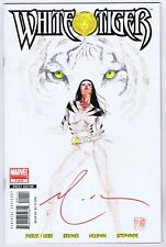 White Tiger #1 VF/NM Signed w/COA David Mack 2007 Marvel Comics picture