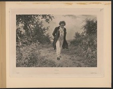 Photo:Beethoven 1910s Portrait Walking Outdoors Print picture