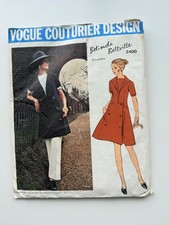 Vintage 1970s Vogue Couturier 2400 Belinda Bellville, Dress & Pants, Sz 12 B 34 picture