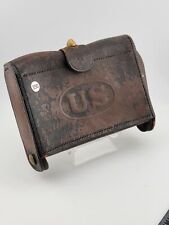 Rare Large Indian War US M1874 McKeever Cartridge Box-Rock Island Arsenal R.I.A. picture