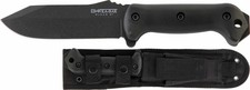 KA-BAR Becker BK10 Crewman Fixed Blade Survival Knife with Sheath – 5.5