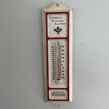 VTG Commercial Petroleum, Ace Nozzle 13” Metal Thermometer/Sign Los Angeles, CA picture