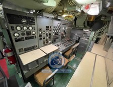USS GROWLER SUBMARINE MISSILE LAUNCH CONTROL ROOM 8.5X11 PHOTO picture