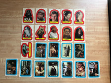 1983 Topps Star Wars Return of the Jedi Series 2 Complete Insert Set 22 cards picture