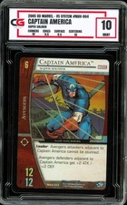 2005 UD Marvel vs System MAV-004 ~ HOLO ~ Captain America Super Soldier ~ CG 10 picture