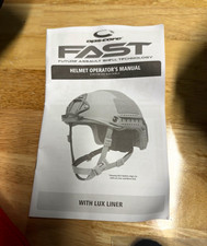 Ops-Core FAST XP Ballistic Helmet High-Cut w/ Lux Liner Pads Accessories Tan picture