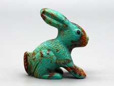 Fabian Cheama (d) Turquoise Zuni Desert Hare Fetish picture