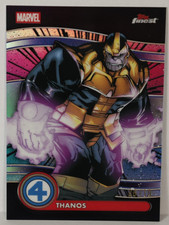 2026 TOPPS FINEST FANTASTIC FOUR /10 THANOS #86 NEGATIVE ZONE BLACK REFRACTOR picture
