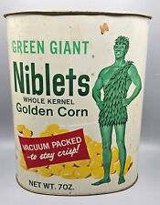 VTG Jolly Green Giant Niblets Golden Corn Advertising Trash Can, CHEINCO, USA picture