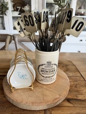 Vtg Antique Cash Register Flags Tags Metal *** Listing Is for one flag*** picture
