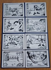 1929 OSWALD THE LUCKY RABBIT cards, full set of 15 cards, ultra rare picture