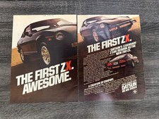 1979 Datsun 280ZX Original Vintage Magazine Ad The First ZX Nissan Z Car picture