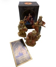Fontanini 5” Three Kings Nativity Set 3 Figures w/ Box & Card 1993 Roman picture