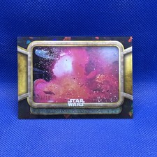 2024 Topps Star Wars Phantom Menace Sapphire The Radiant VII is Obliterated 3/10 picture