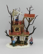 New 2004 Lemax Carole Towne Adults Keep Out Treehouse Village Collection Vintage picture