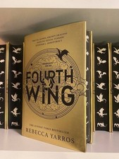 Fourth Wing Rebecca Yarros Special Edition Hardcover with Sprayed Edges picture
