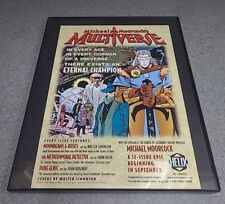 Michael Moorcock's Multiverse  Helix Comics Print Ad 1997 Framed 8.5x11  picture