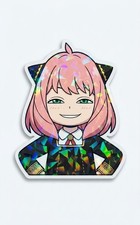 Anya Forger Spy x Family Holographic Sticker 3 inch Anime Vinyl Decal picture