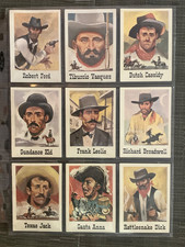 1966 Leaf Good Guys and Bad Guys Complete Set, 72Cards, EX-MT picture