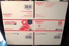 The Amazing Spiderman 2 USPS Priority Mail Large Flat Rate Box Unused 2014 picture