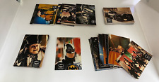 1992 Stadium Club BATMAN Returns Trading Cards Complete Set of 100 Cards picture