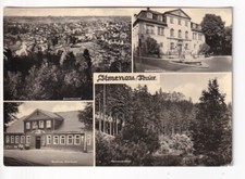 Ancient Ak Ilmenau Thuringia General View Hermannstein Goetheschlößchen 1976 36 picture