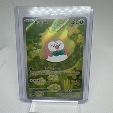 Pokemon Rowlet Illustration Rare 090/088. picture
