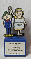 Aviva 1972 Andy Capp Plastic Trophy Love Makes the World go Round picture